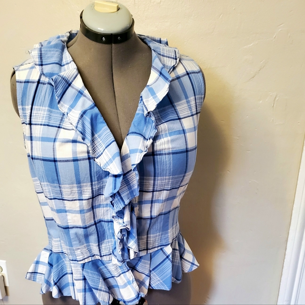 Ralph Lauren Size 16 Sleeveless Shirt